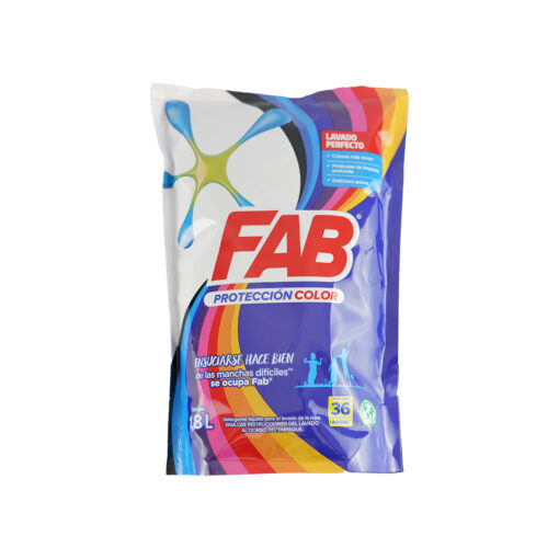 Fab Detergente Liquido Proteccion Color X1.8L