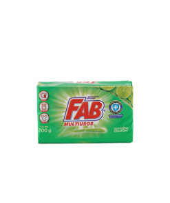 Jabón Fab Limon En Barra Multiusos X200Gr