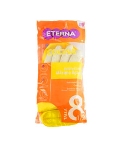 Guantes De Cocina Eterna Color Amarillo - Talla 8