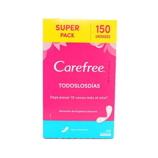 Protector Carefree Sin perfume Super Pack X 150 Und.