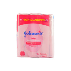 Jabon Baby Johnson's Cremoso Rosado X3 Und.