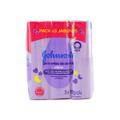 Jabon Baby Johnson's Antes De Dormir X3 Und.
