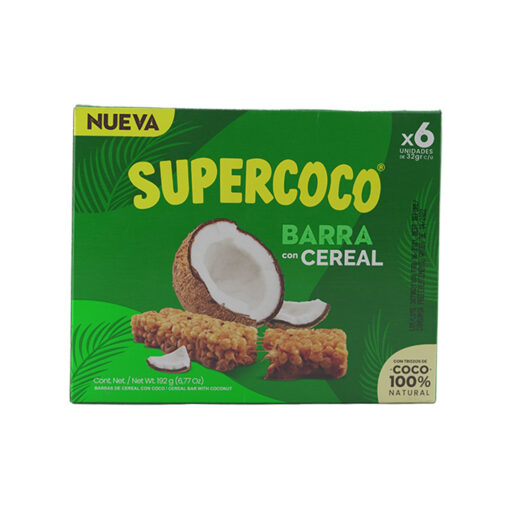 Supercoco Barra Cereal X6 Und