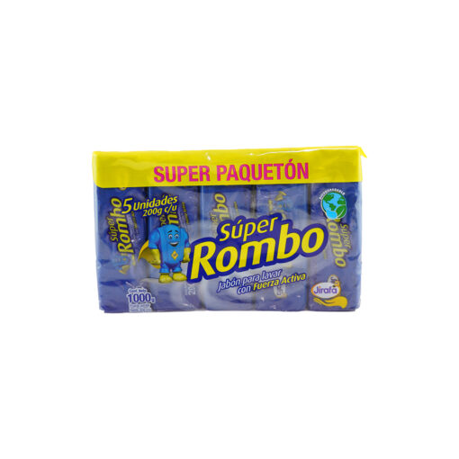 Jabon Super Rombox 200Gr X 5 Unds