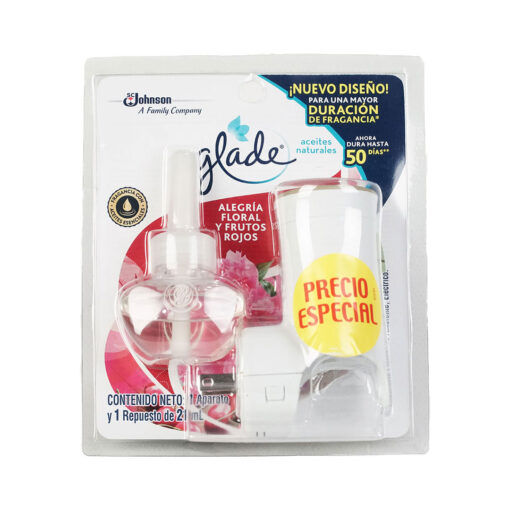 Glade Aceite Con Aparato y 1 Repuesto de Frutos Rojos