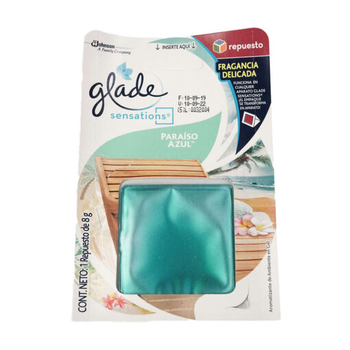 Glade Repuesto en Gel Paraiso Azul