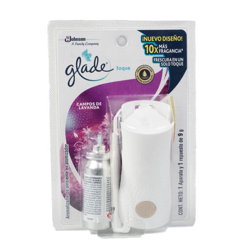 Glade Aparato + Repuesto Campos De Lavanda X9Gr
