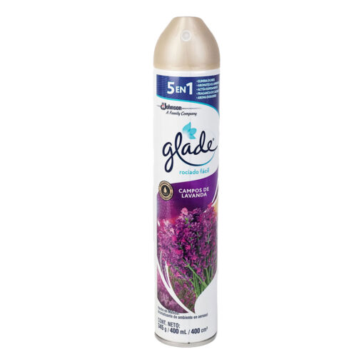 Glade Aerosol 5 En 1 Campos de Lavanda X400Mml