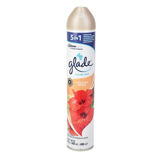 Glade Aerosol 5 En 1 Hawaiian Breeze X400Mml