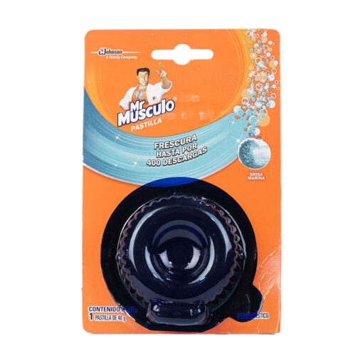 Mr Musculo Pastilla Para Tanque - Brisa Marina 1 Pastilla x 40g