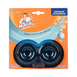 Mr Musculo Pastilla Para Tanque - Brisa Marina 2 Pastillas x 40g c/u