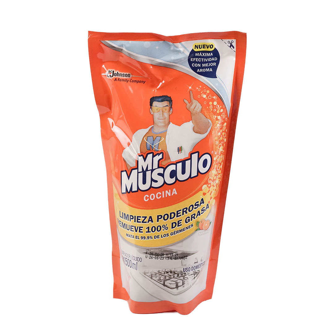 Mr Musculo Cocina Antigrasa Naranja X500ml