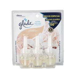Glade Repuestos x 3 Aceites Naturales - Abrazos de Vainilla