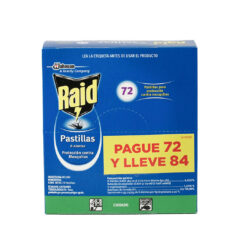 Super Oferta Raid Pastillas Pague 72 Lleve 84