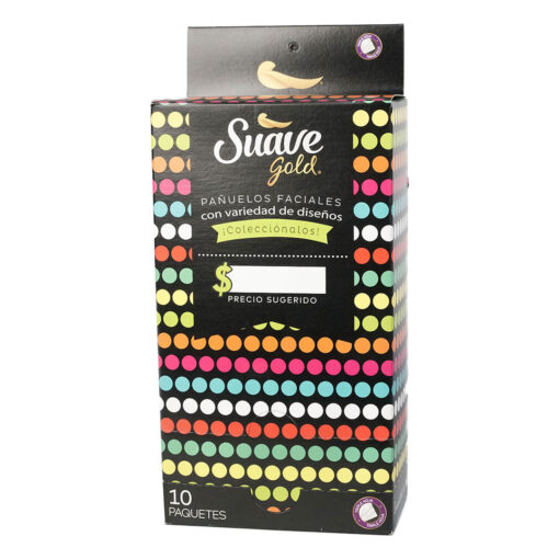 Pañuelo Facial Suave Gold x10 Paquetes