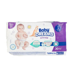 Pañal Babydreams Ultratrim Etapa 1- P (30 Und)