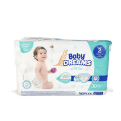 Pañal Babydreams Ultratrim Etapa 2- M (30 Und)