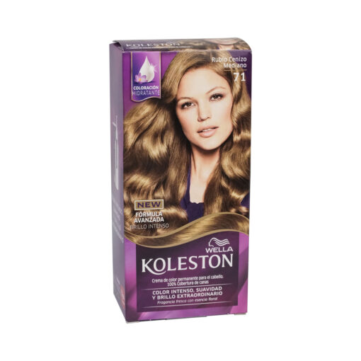 Tinte Koleston Kit # 71 Rubio Cenizo Mediano