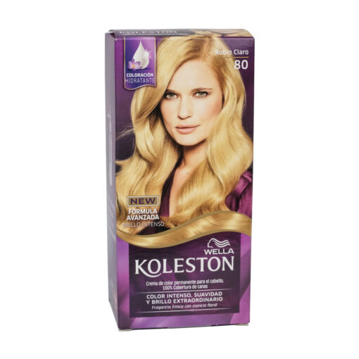Tinte Koleston Kit # 80 Rubio Claro