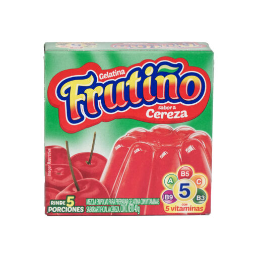 Gelatina Frutiño Cereza X40gr.