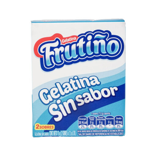 Gelatina Frutiño Sin Sabor- 2 Sobres