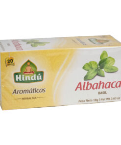 Aromaticas Hindu Albahaca 20 Bolsitas