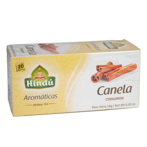 Aromaticas Hindu Canela 20 Bolsitas