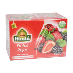 Te Hindu Frutos Rojos 20 Bolsitas