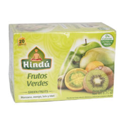Te Hindu Frutos Verdes 20 Bolsitas