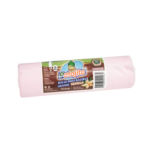 Bolsa Para Basura Patojito Vainilla 65X90 (10 Und)