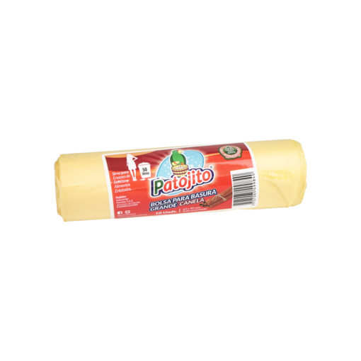 Bolsa Para Basura Patojito Canela 65X90 (10 Und)