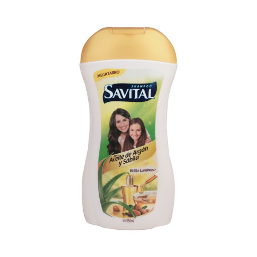 Shampoo Savital con Argan X 550ml