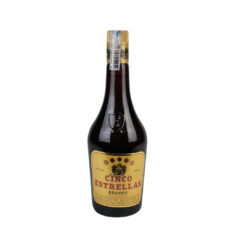 Brandy Cinco Estrellas X 750 Ml