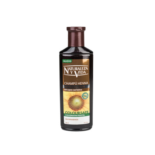 Shampoo Protección Color Reflejos Castaños - Naturaleza y Vida x 300ml
