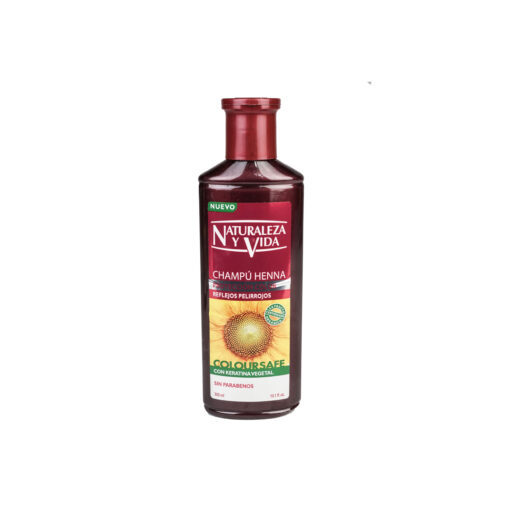 Shampoo Protección Color Reflejos Rojos - Naturaleza y Vida x 300ml