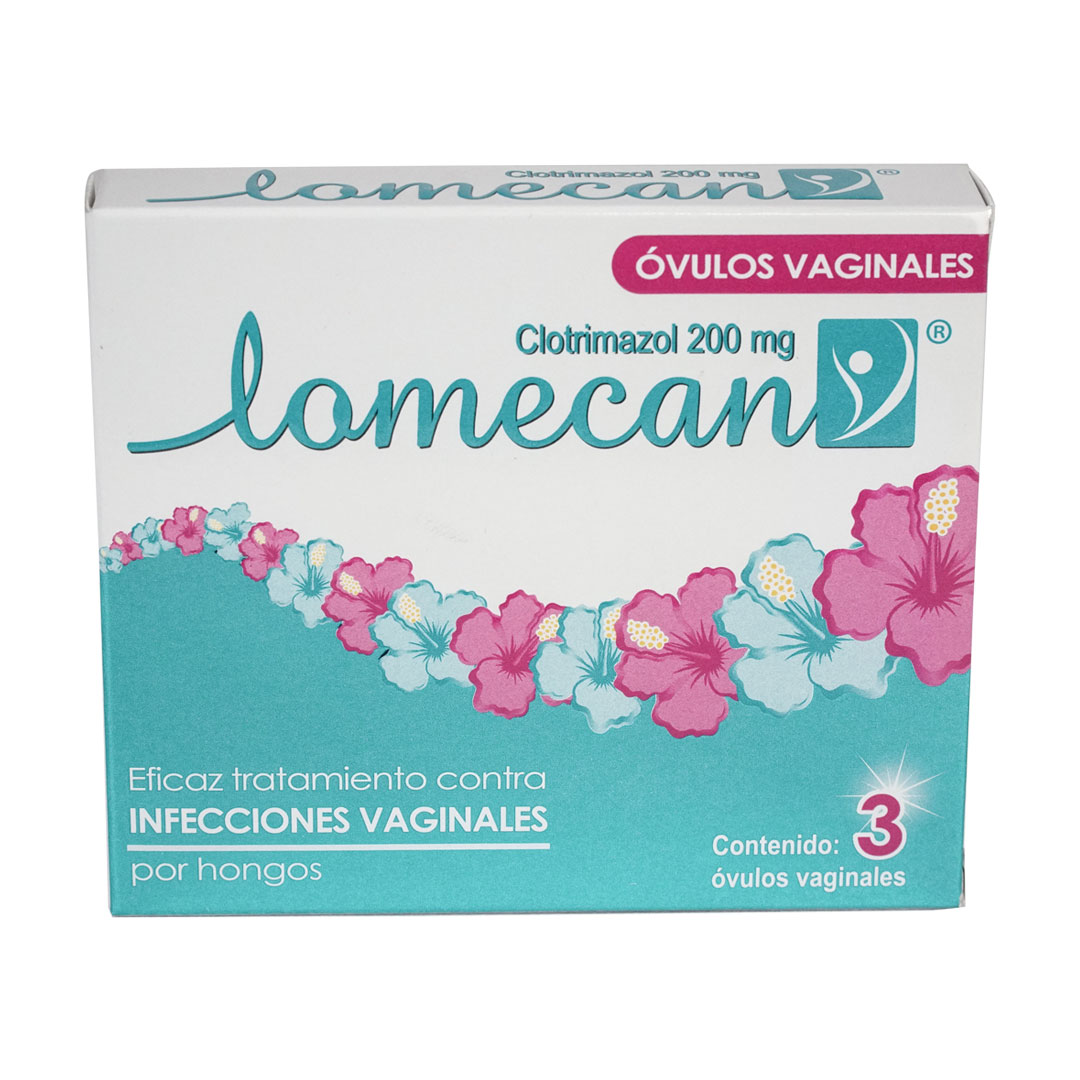 Óvulos Vaginales - Lomecan V X 3 Unds