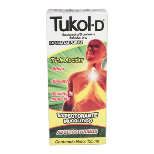 Jarabe Tukol- D Triple Acción Niños y Adultos x 125ml