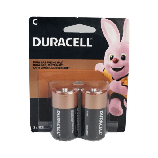 Pila Duracell Grande tamaño C - X 2Und