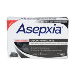Jabón Asepxia Carbón Detox X 100Gr. 