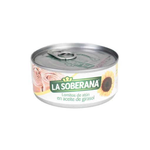 Atun Lomitos en Aceite de Girasol La Soberana x 140gr