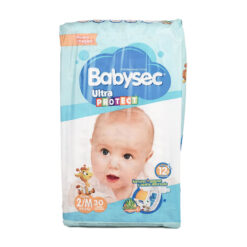 Pañal BabySec Ultraprotect Etapa 2/M (30 und)