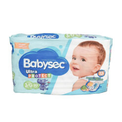 Pañal BabySec Ultraprotect Etapa 3/G (30 und)