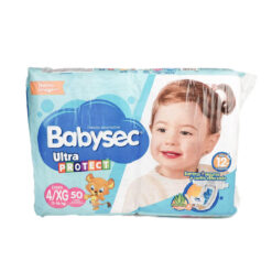 Pañal BabySec Ultraprotect Etapa 4/XG (50 und)