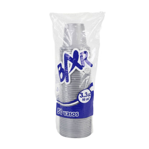 Vasos Policolor Bar 3.3 Oz X50Unds.