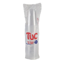 Vasos Transparentes Tuc x 9 Oz 50 Unds.