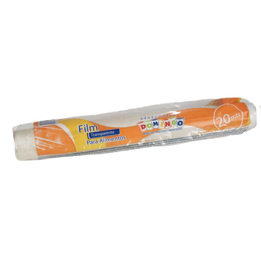 Papel Film Transparente Para Cocina X 20Mtrs
