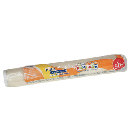 Papel Film Transparente Para Cocina X 50Mtrs