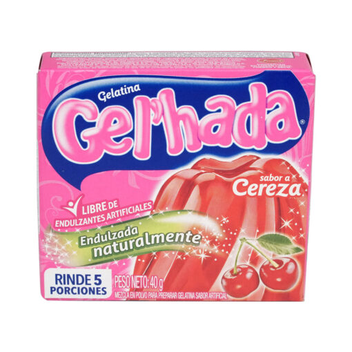 Gelatina Gel Hada  Sabor A Cereza X40Gr.