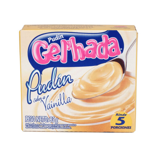 Pudin Gel Hada  Sabor A Vainilla X85gr.