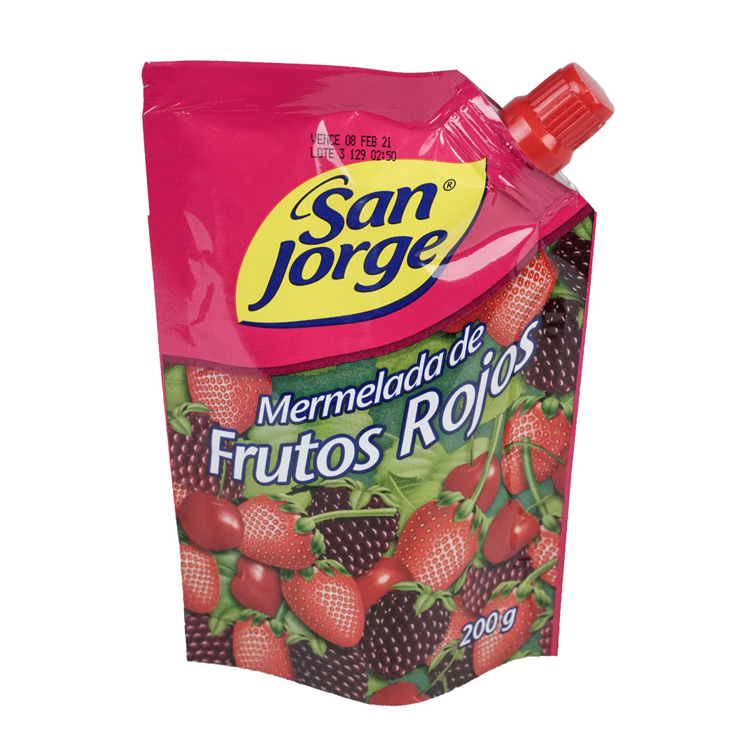 Mermelada  De Frutos Rojos San Jorge X200gr.